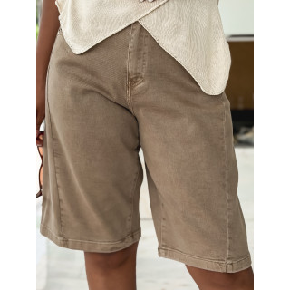 Bermuda en jeans Morélia - Beige foncé