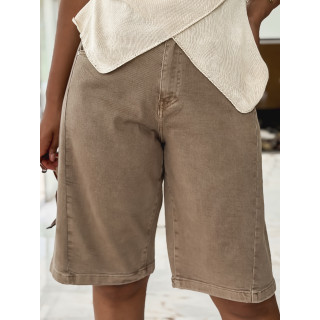 Bermuda en jeans Morélia - Beige foncé