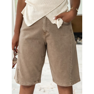 Bermuda en jeans Morélia - Beige foncé