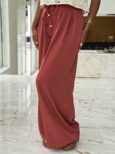 Pantalon Léonore - Terracotta Pantalon Léonore - Terracotta