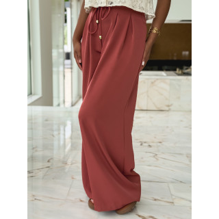 Pantalon Léonore - Terracotta