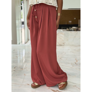 Pantalon Léonore - Terracotta