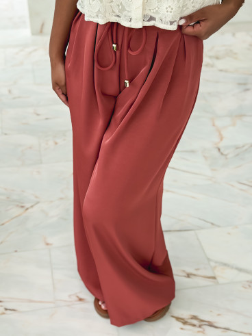 Pantalon Léonore - Terracotta Pantalon Léonore - Terracotta