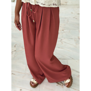 Pantalon Léonore - Terracotta