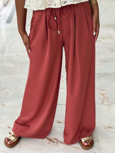 Pantalon Léonore - Terracotta
