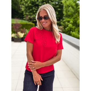 T-shirt Justa - Rouge
