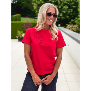 T-shirt Justa - Rouge