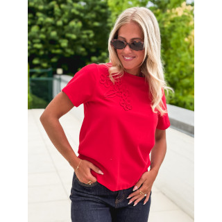 T-shirt Justa - Rouge