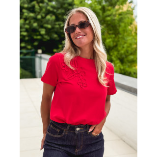T-shirt Justa - Rouge