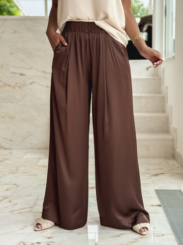 Pantalon Naelle - Chocolat Pantalon Naelle - Chocolat