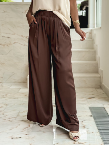 Pantalon Naelle - Chocolat