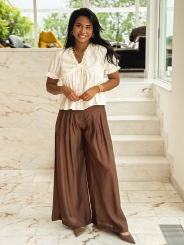 Blouse Ozélie - Ecru Blouse Ozélie - Ecru