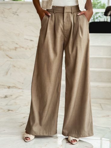 Pantalon Lucilia - Taupe