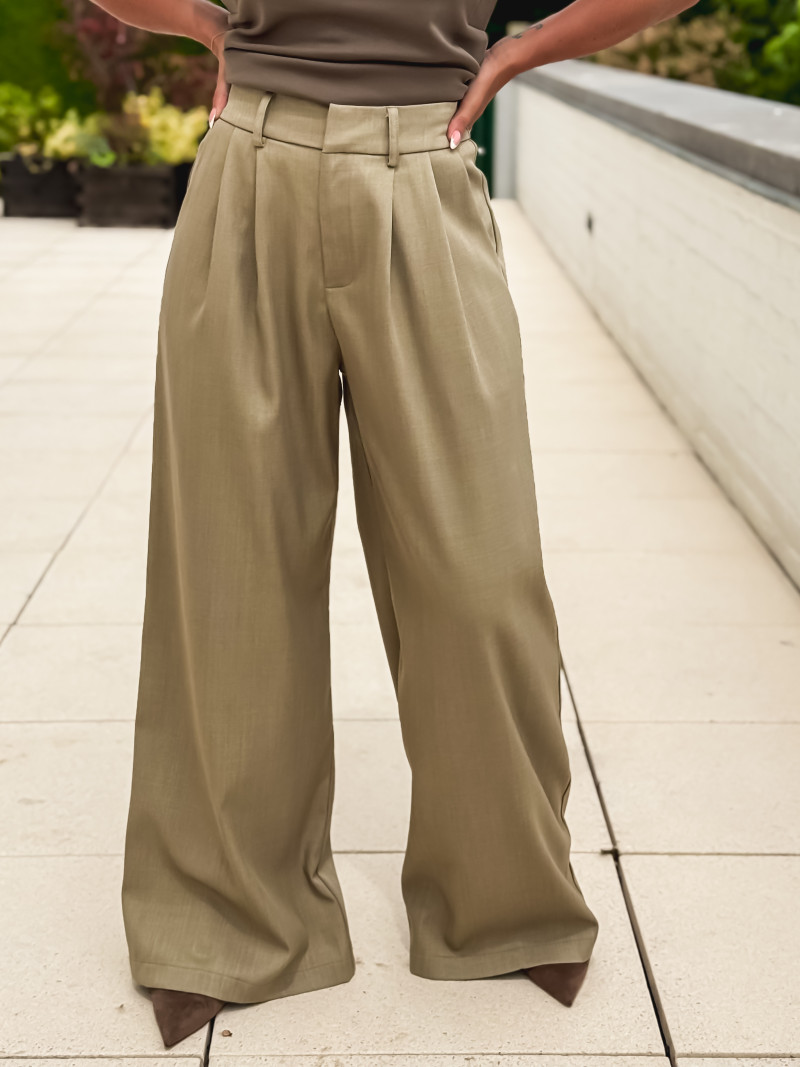 Pantalon Lucilia - Kaki