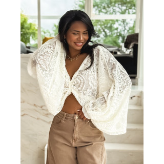 Blouse Taélia - Ecru