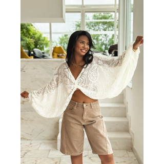 Blouse Taélia - Ecru