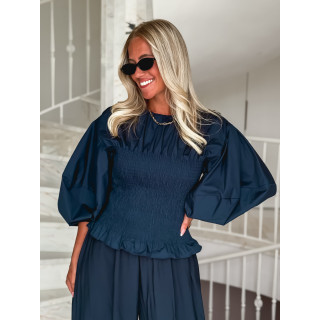 Blouse Abigaëlle - Bleu marine