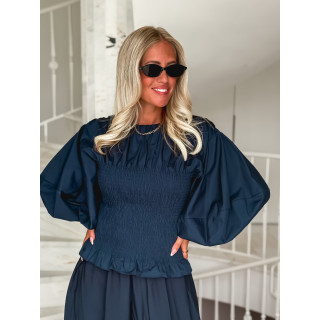 Blouse Abigaëlle - Bleu marine