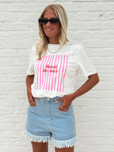 Short en jeans Petula - Bleu Short en jeans Petula - Bleu