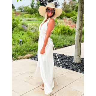 Robe longue Méliora - Ecru