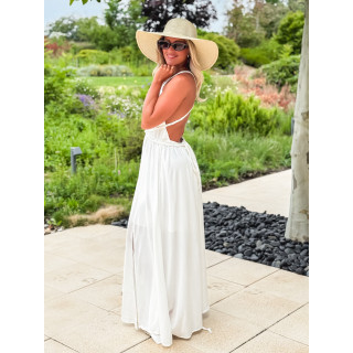 Robe longue Méliora - Ecru