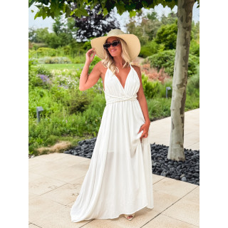 Robe longue Méliora - Ecru