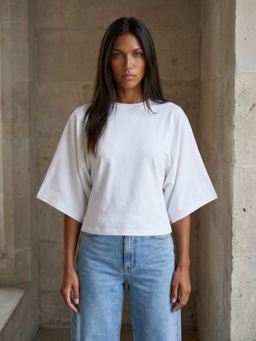 T-shirt Zoélane - Blanc