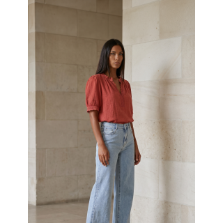 Blouse Farrah - Terracotta