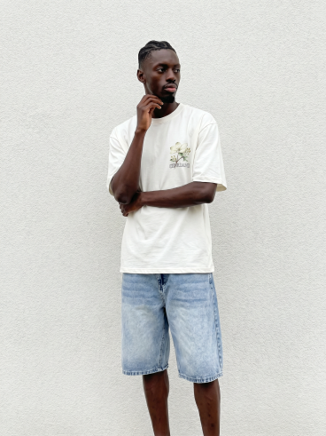 T-shirt Adrianno - Blanc
