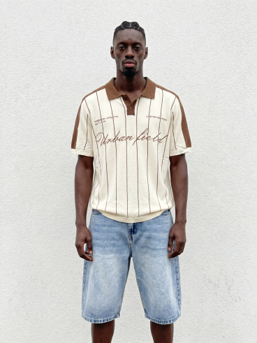 Polo "Urban Field" - Ecru