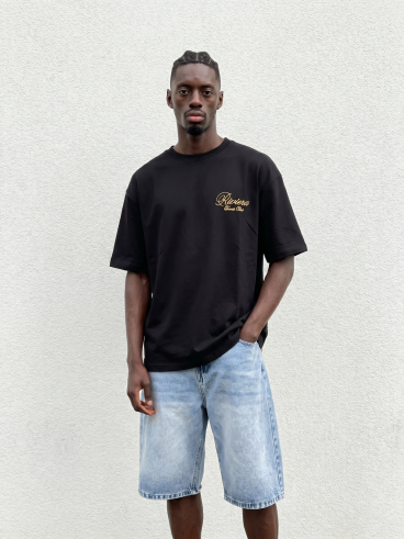 T-shirt "Riviera" - Noir