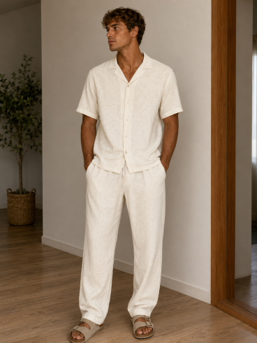 Pantalon Cédric - Blanc