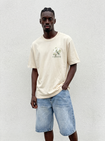 T-shirt Adrianno - Beige