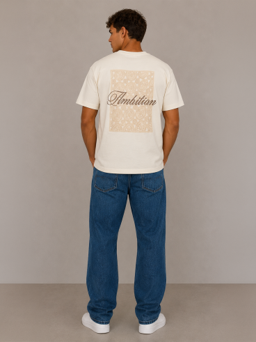 T-shirt "Ambition" - Blanc