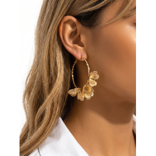 Boucles d'oreilles Othilia - Doré