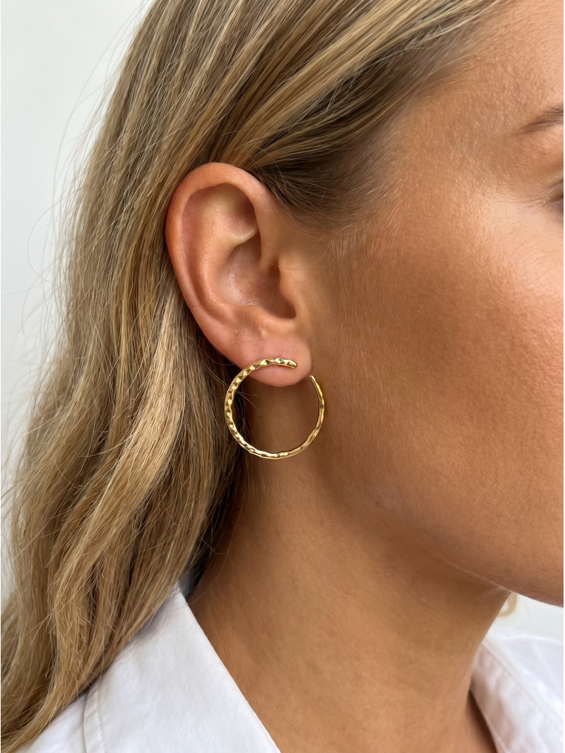 Boucles d'oreilles Aversa - Doré