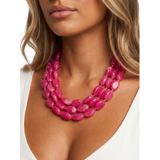 Collier Yelenie - Fuchsia