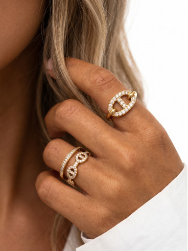 Bague Sixtine - Doré
