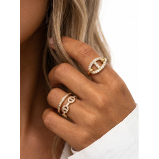 Bague Sixtine - Doré