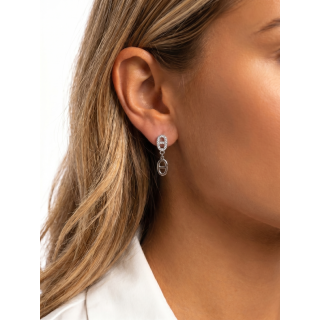 Boucles d'oreilles Palomé - Argenté