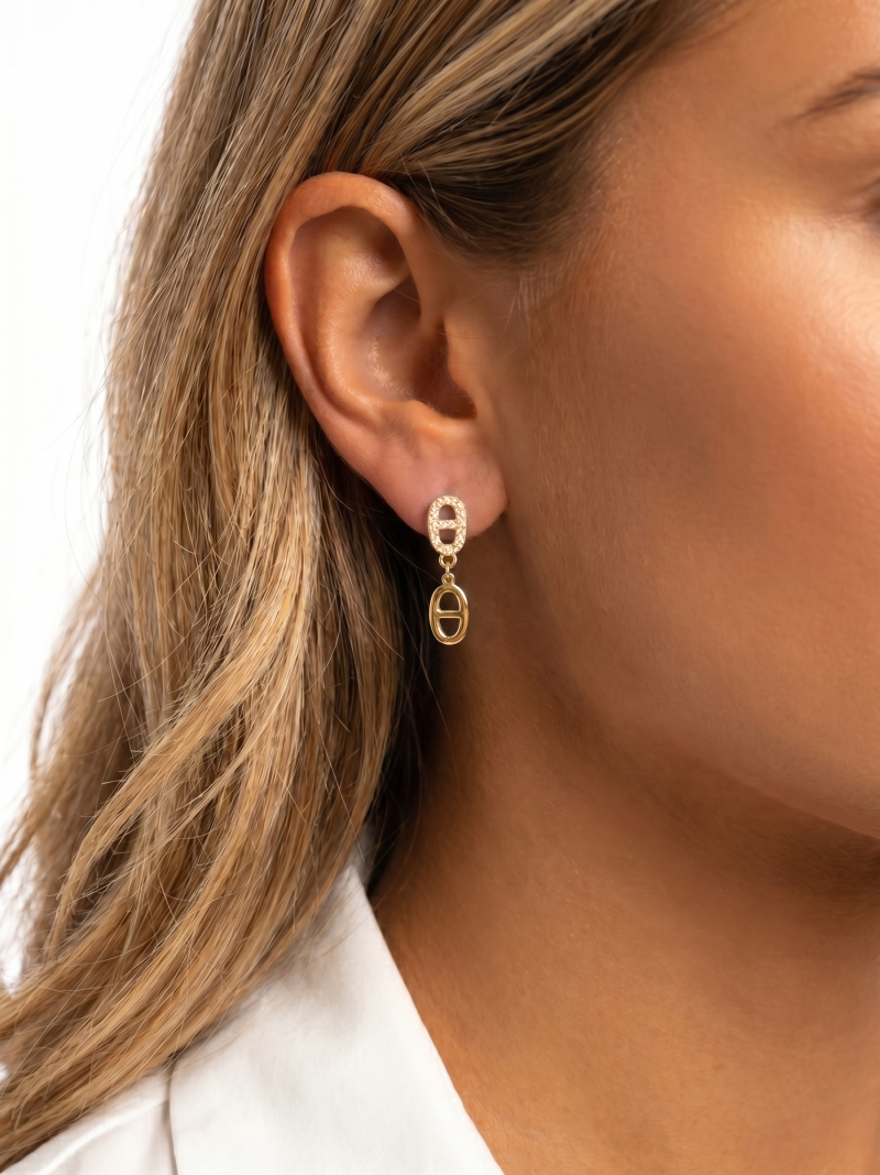 Boucles d'oreilles Palomé - Doré Boucles d'oreilles Palomé - Doré