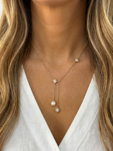 Collier Hylloria - Doré