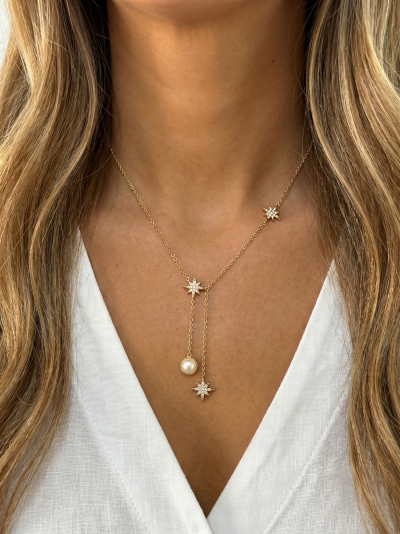 Collier Hylloria - Doré