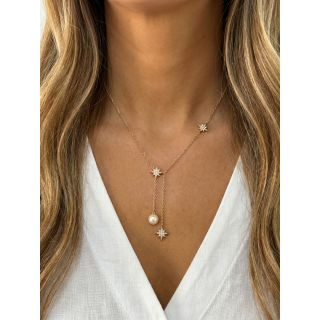 Collier Hylloria - Doré