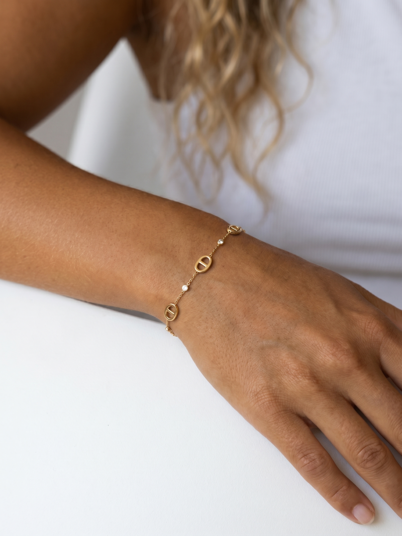 Bracelet Satine - Doré