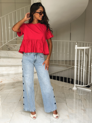 Jeans Ysabel - Bleu