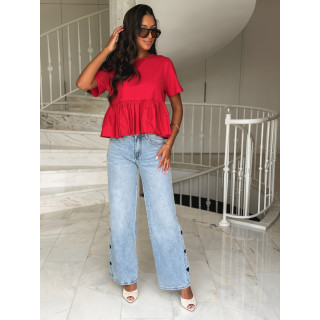 Blouse Davida - Rouge