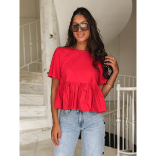 Blouse Davida - Rouge