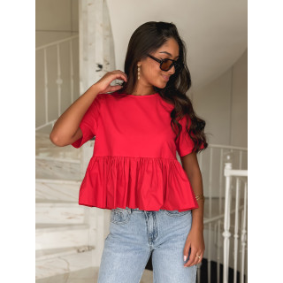 Blouse Davida - Rouge