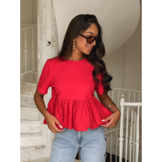 Blouse Davida - Rouge